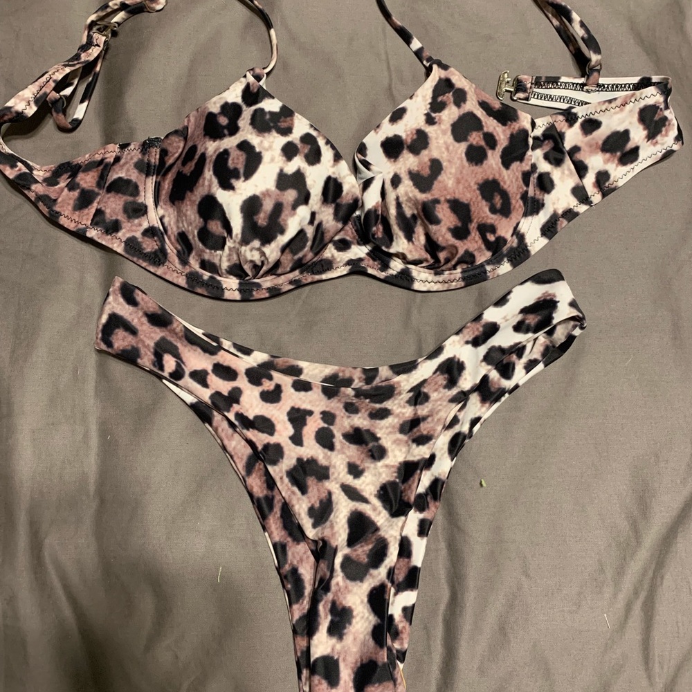 SOLD! SHEIN Leopard Print swim suit